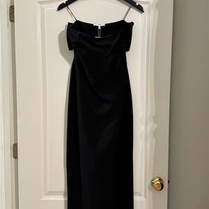 Likely Black Strapless Gown